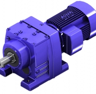 90KW变频电机减速机RF167用在橡胶生产设备上如何选型？