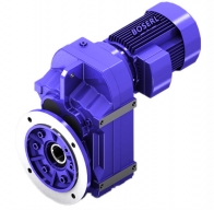 110KW调速电机减速机FAF157用在筛沙机上如何选型？