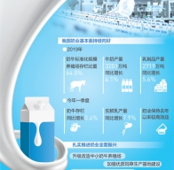 奶业全面复产 一季度全国生鲜乳产量同比增长7.9%